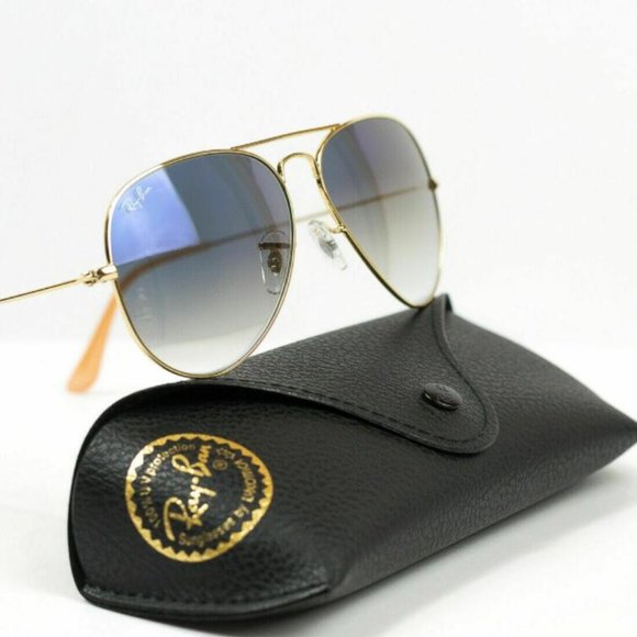 the new RAY BAN RB3025 58/14 AVIATOR - Picture 2 of 14